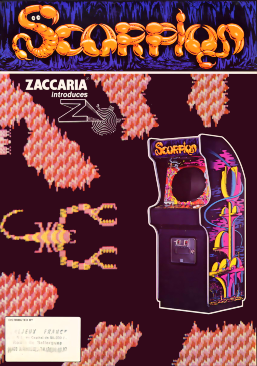 Scorpion (set 1) [Incomplete Sound] Arcade Game Cover